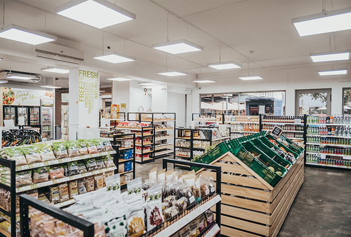supermarché bio, bio supermarket, supermarché à moka, les allées helvétia