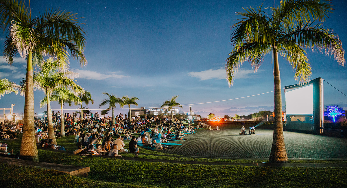 cinéma en plein air, open air cinema