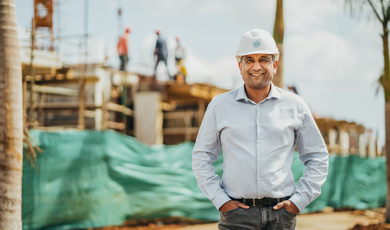 vinod goonmeter, development manager, portrait