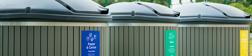Put the right waste in the right bin