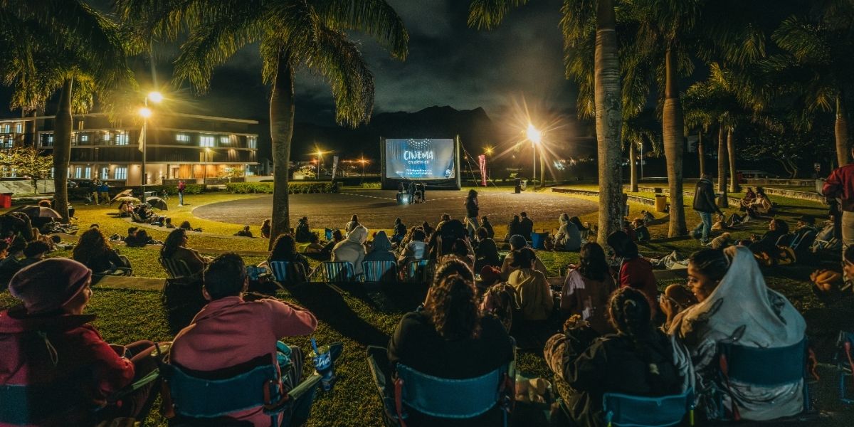 Outdoor cinema nights are back in Moka