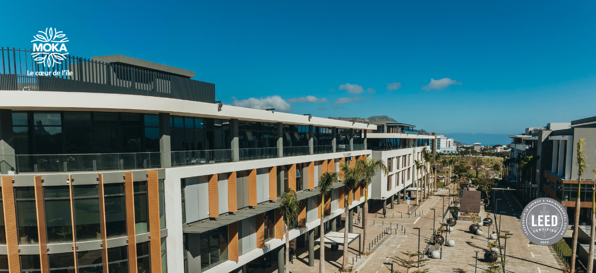 Sustainable Development: Telfair, the City Centre of Moka, Certified by the Demanding U.S. Green Building Council