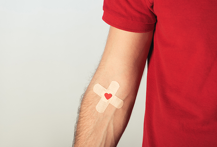 Begin the new year by donating blood
